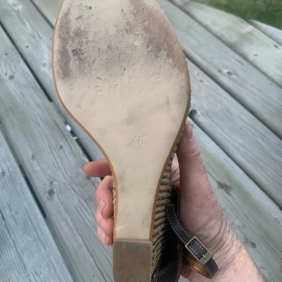 Franco Barbieri wedge heeled sandals - Picture 8 of 9